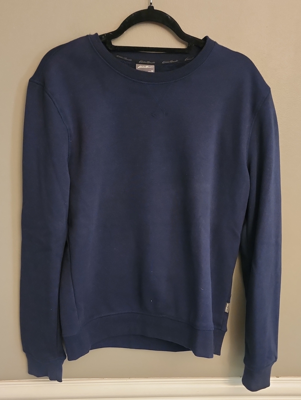 Eddie Bauer Navy Blue Crewneck Sweatshirt